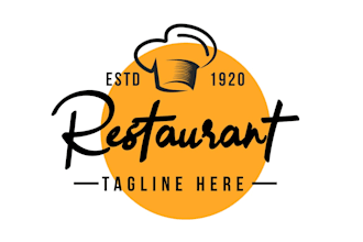do food business or restaurant fastfood and BBQ logo design