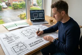 handle your UK planning and building regulation plans rsj steel beam calculation