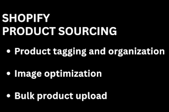 do shopify product sourcing