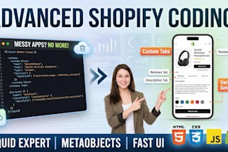 fix shopify store bugs, liquid errors and customize theme