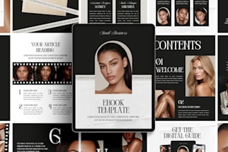 design canva ebook canva pdf workbook canva formatting workbook editable ebook