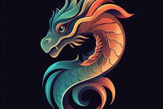 professional fantasy logo artwork