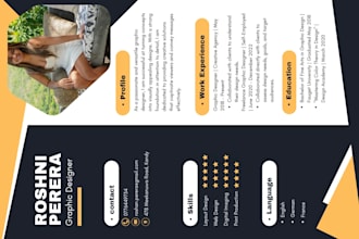 create professional CV resume
