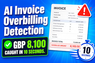 build an ai invoice matching and overbilling detection automation with n8n