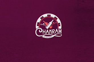 design princess india made wine bar logo