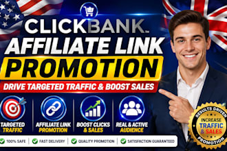 promote your click bank affiliate link affiliate marketing for targeted sales