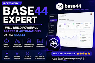 build custom ai applications and automations using base44