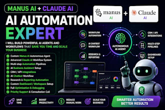 use manus ai and claude ai agents to automate your business workflow