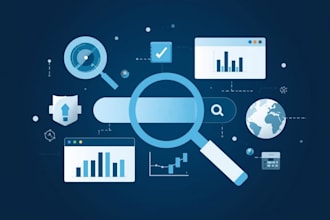 do market research and web research professionally