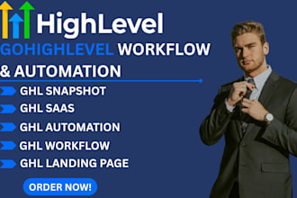 gohighlevel snapshot ghl saas ghl workflow ghl automation ghl landing page