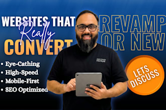 build or revamp website design or website development