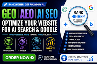 do monthly local SEO off page with GEO content plan, aeo, and backlinks