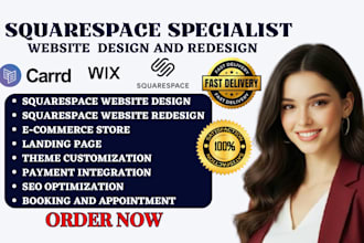 build squarespace website design fix or redesign mobile squarespace website