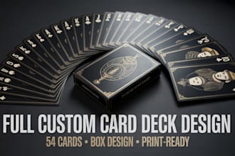 design custom playing card deck your audience will actually want to collect