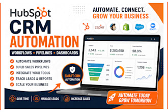 integrate hubspot zapier mailchimp shopify jotform  databox salesforce  zoom crm