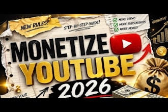 monetize youtube channel and promotion