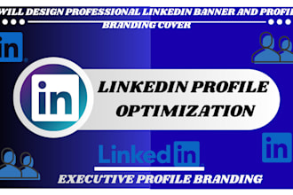 design a professional linkedin banner and complete visual brand