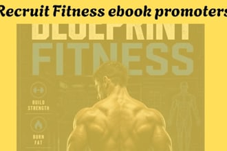 recruit affiliates for your fitness ebook on clickbank
