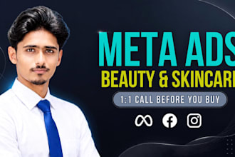 run meta ads for beauty and skincare ecommerce brands