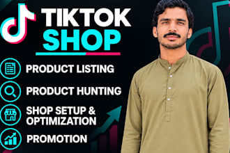 setup tiktok shop and tiktok shop dropshiping