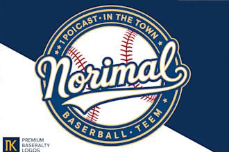 create custom baseball logo for team, club or brand