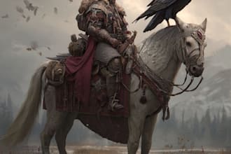 fantasy character art and fantasy character art