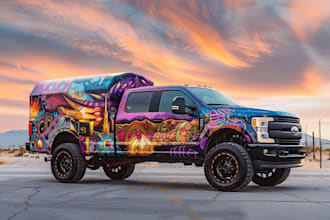 creative van wrap, car wrap