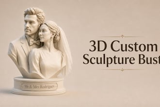create a sculpture bust