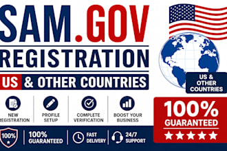 do sam gov nonprofit registration,llc registration, cage code, bid proposal