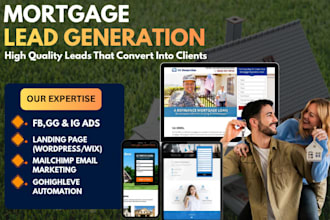 do mortagage website home loan calculator broker leads home buyer landing page