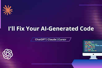 fix, debug, and restructure your ai generated code that is not working