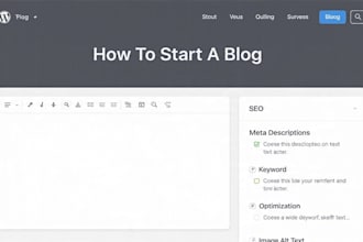 write SEO articles and blog posts