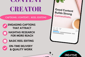 write viral instagram captions and reel scripts