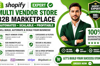 build shopify multi vendor store automate processes b2b marketplaces