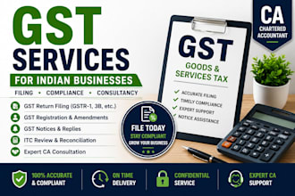 gst returns and provide gst consultancy for indian businesses