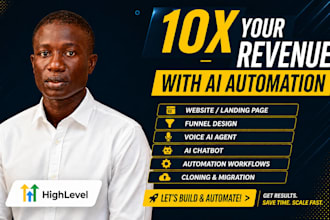 build go high level automation,ghl chatbot,ghl voice ai,clone ghl, ghl migration
