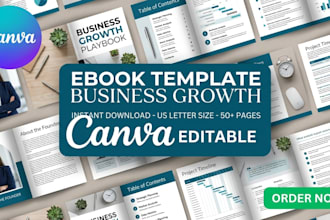 design editable canva ebook,canva workbook,canva journal,planner,checklist