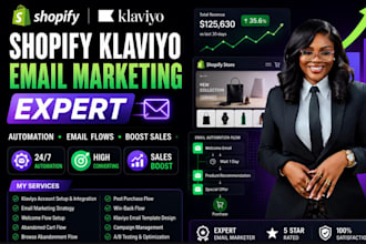 setup shopify klaviyo email marketing automation flow shopify expert email flows