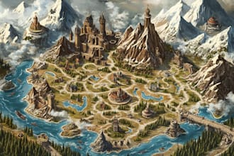 make a high quality map of your world for your campaigns