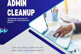 expert small business admin support and digital document organization