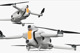 design 3d printable fpv drone frame stl file, 3d cinewhoop and fpv racing frame