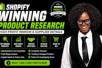do shopify top winning product research high profit margin supplier details