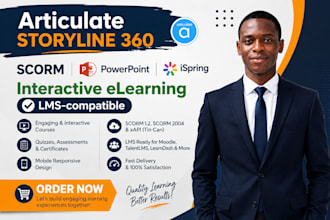 do an engaging online course in articulate storyline rise 360 scrom freshlearn