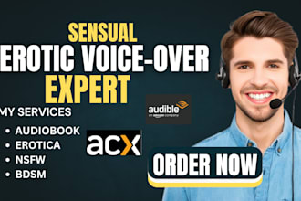 narrate nsfw erotic humor  audiobook with american male voice over for acx