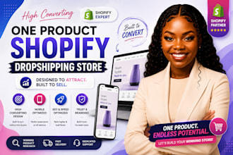 one product store one product shopify store dropshipping shopify store