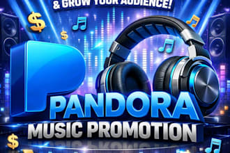 do pandora music promotion to get real streams and audience growth