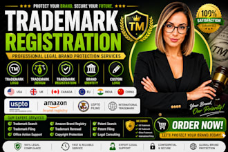 handle your trademark search and registration to protect your brand uspto filing