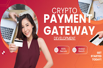 set up 2d, 3d payment gateway, crypto payment payment