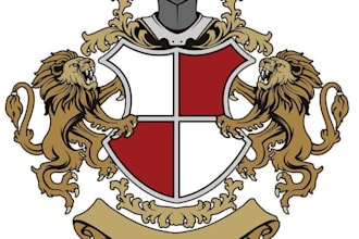 design church logo, bishop seal, ministry crest and christian emblem