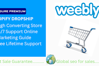 build an elegant weebly website with professional design and integrated SEO